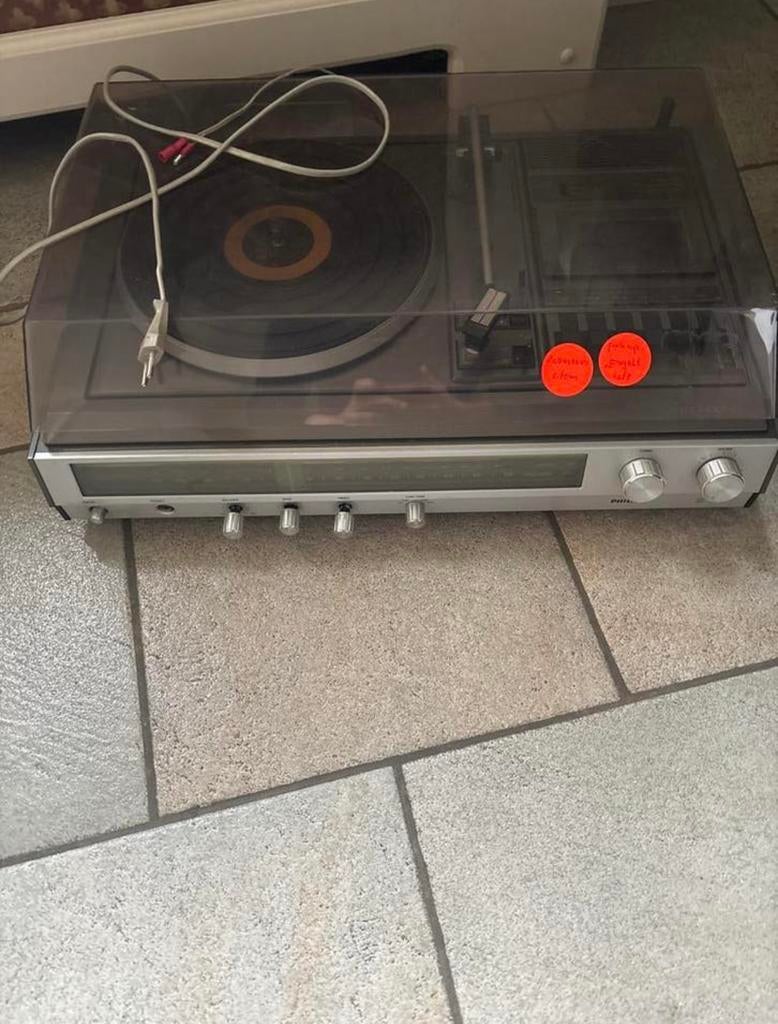 Philips platenspeler. Pickup jengelt iets, Ophalen of Verzenden, Gebruikt, Philips