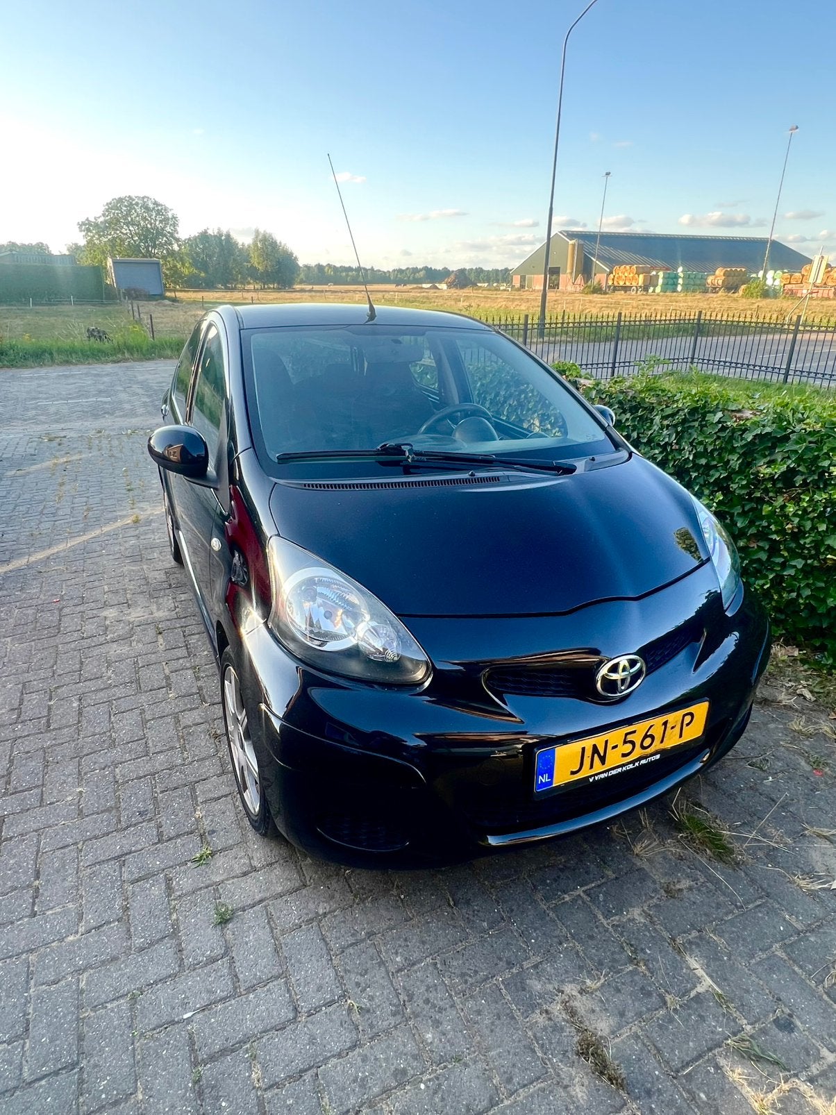 Toyota Aygo 1.4 12V Vvt-i 5DRS 2010 Zwart, Auto's, Toyota, Voorwielaandrijving, Handgeschakeld, 1400 cc, Particulier