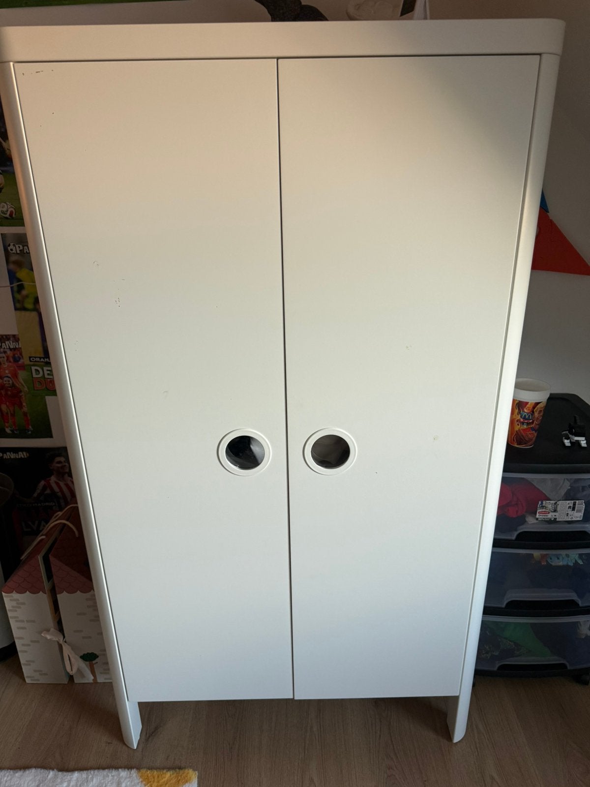 Ikea busunge kinderkledingkast, Ophalen, Zo goed als nieuw, 50 tot 70 cm, 105 cm of meer