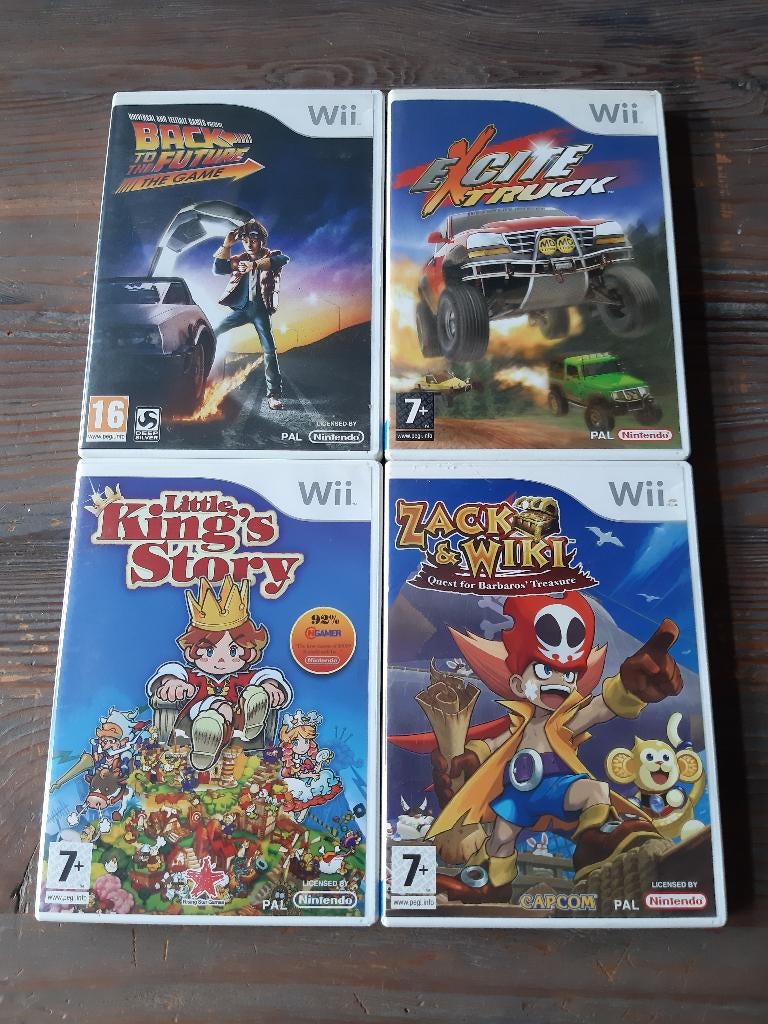 Nintende Wii games, Spelcomputers en Games, Gebruikt, 1 speler, Ophalen of Verzenden, Vanaf 3 jaar