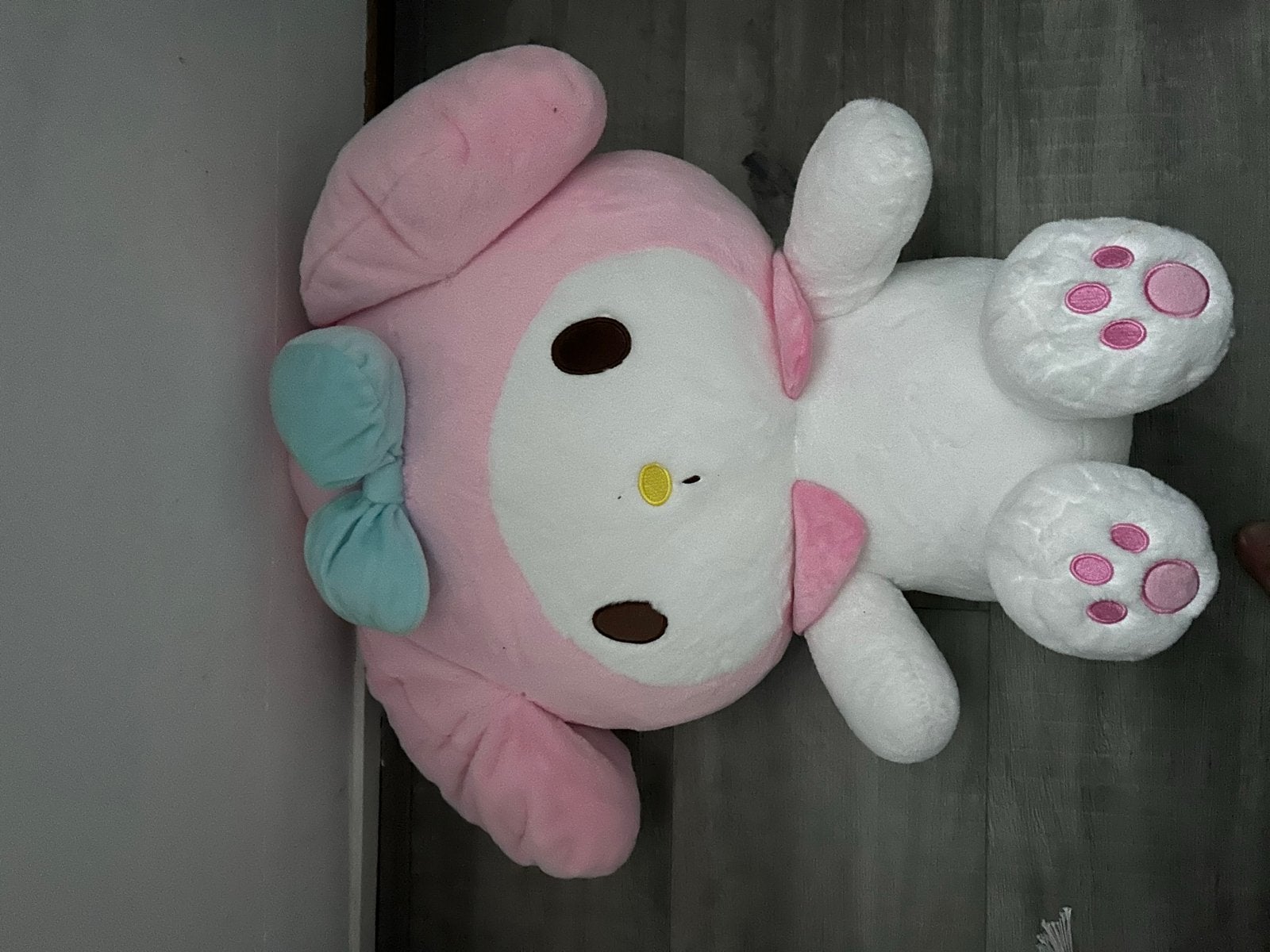 Grote My Melody knuffel - Roze en wit, Ophalen, Overige merken, Overige karakters, Konijn