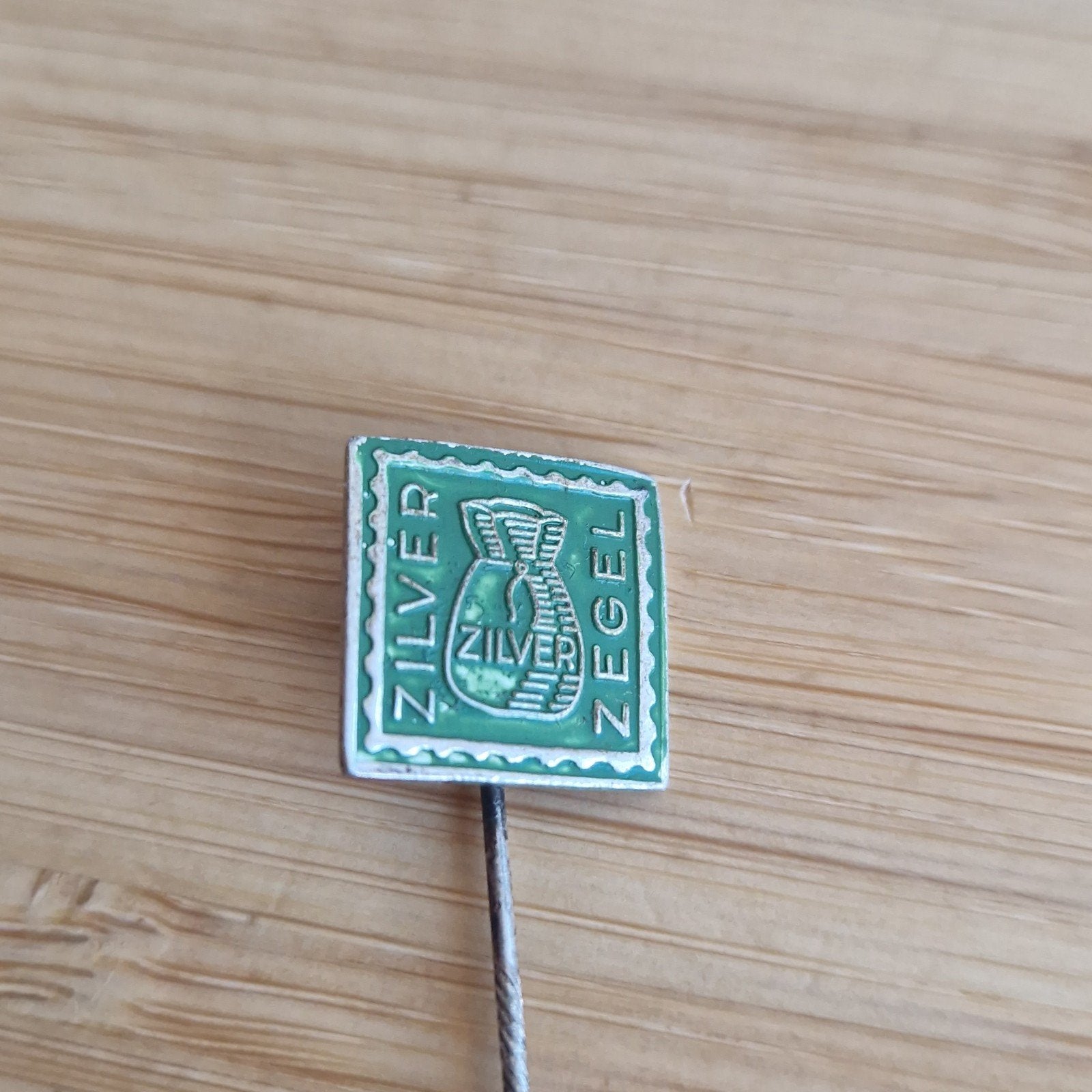 SPELDJE Zilver zegel, Verzamelen, Ophalen of Verzenden, Zo goed als nieuw, Merk