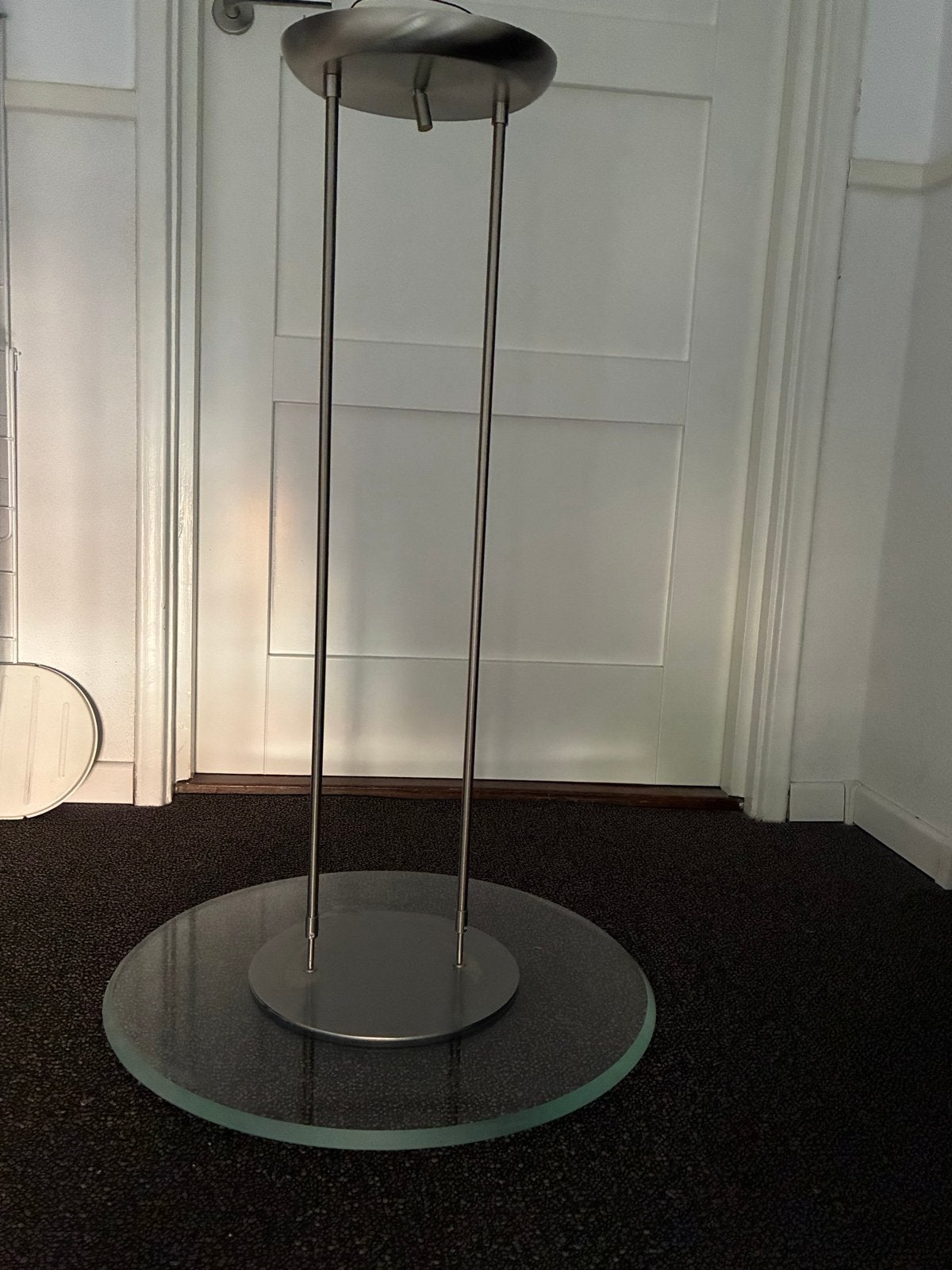 Moderne hangenende lamp en metalen frame, Ophalen, Overige merken, Gebruikt, Overige fittingen
