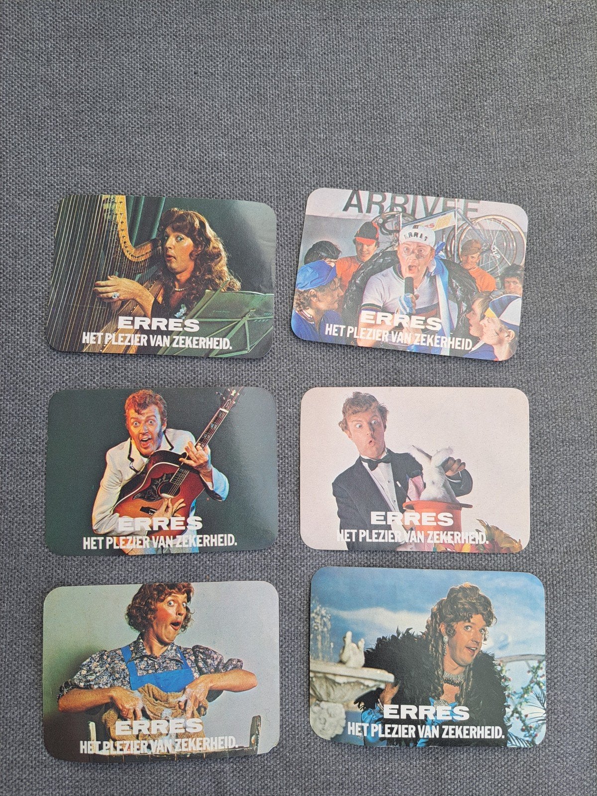 vintage stickers Andre van Duin erres, Verzamelen, Ophalen of Verzenden, Zo goed als nieuw