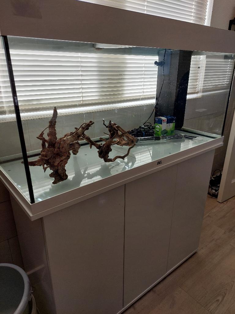 Juwel Rio 180 LED aquarium, Dieren en Toebehoren, Vissen | Aquaria en Toebehoren, Ophalen, Zo goed als nieuw, Leeg aquarium, Verwarming