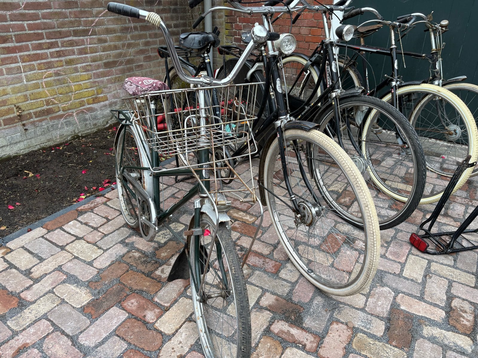Partij van 6 opknapfietsen met 2 frames, Fietsen en Brommers, Fietsen | Oldtimers, Ophalen