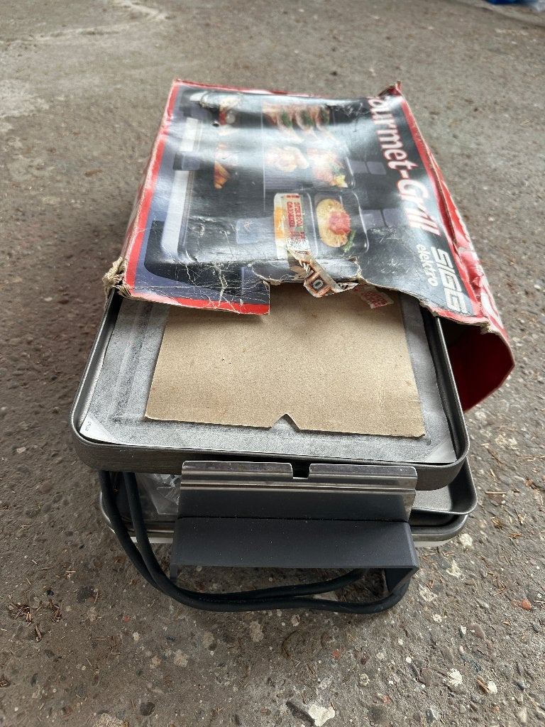 Sigg Elektro Gourmet-Grill, Ophalen, Gebruikt, 4 t/m 7 personen