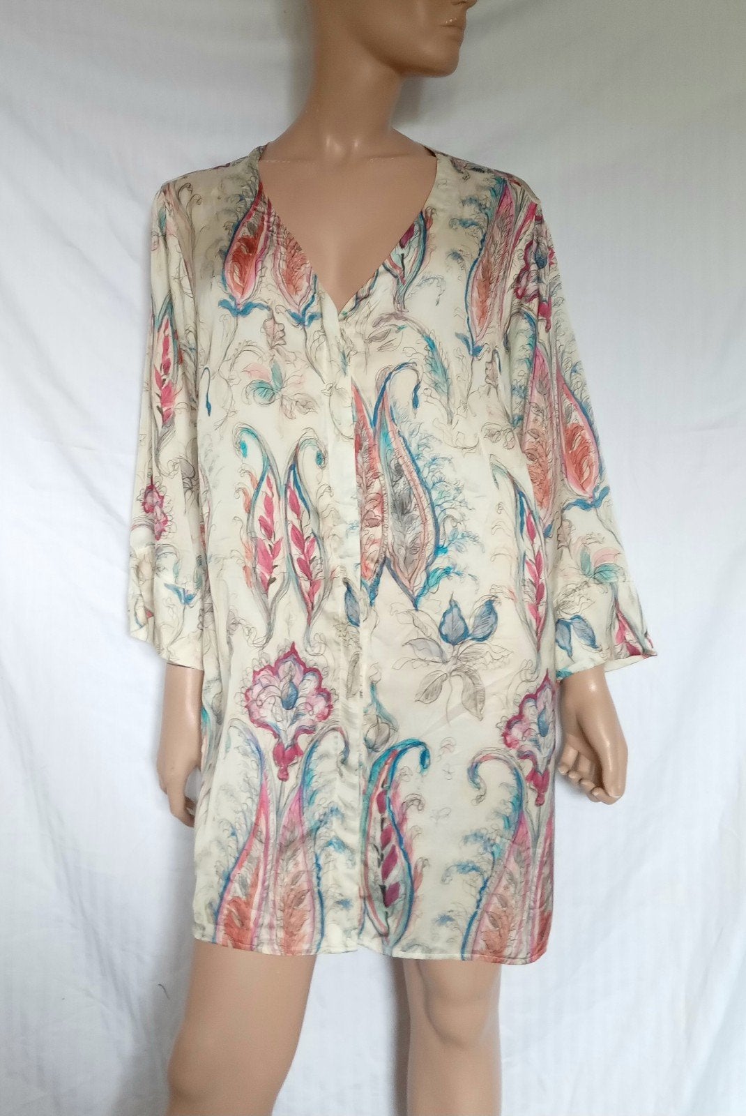 PETER HAHN Blouse , Maat 44 - 46, Ophalen of Verzenden, Zo goed als nieuw, Maat 42/44 (L), Overige kleuren