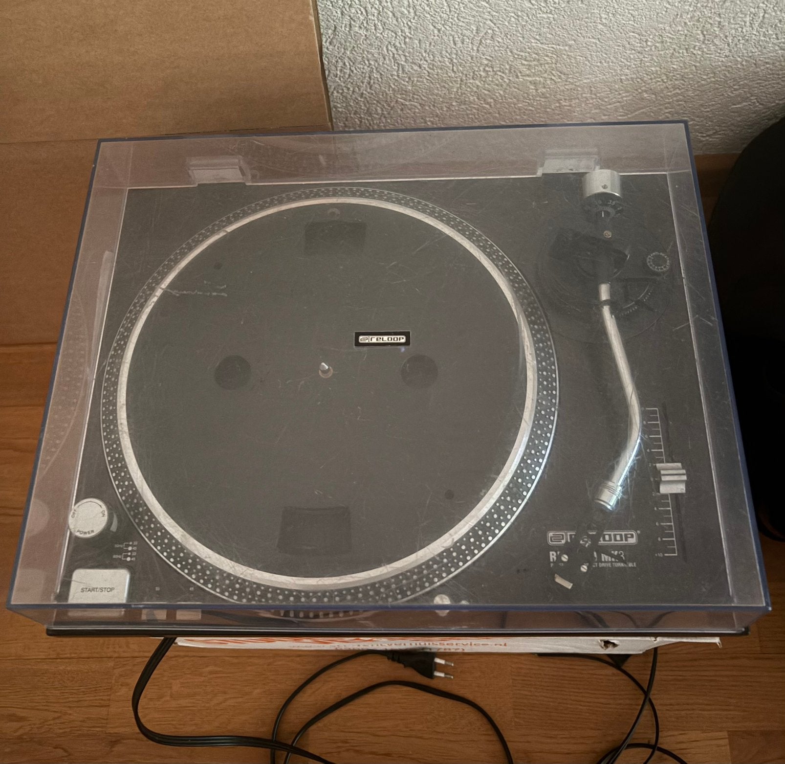 Reloop draaitafel platenspeler RP-2000 MK3, Ophalen, Zo goed als nieuw, Overige merken, Pitch-regelaar