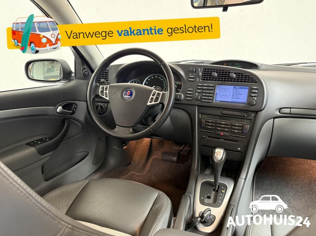 Saab 9-3 Sport Sedan 2.0t Vector UNIEK! NL-AUTO, Auto's, Saab, 1998 cc, Gebruikt, 4 cilinders, Met garantie (alle)