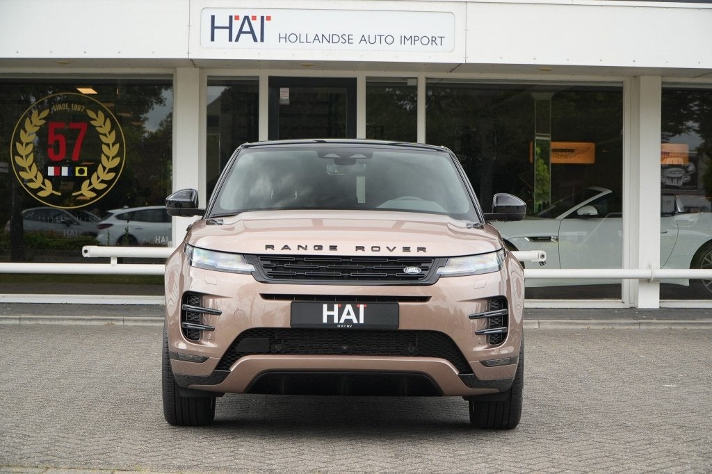 Land Rover Range Rover Evoque 1.5 P270e AWD Dynamic SE I Pan, Bruin, Leder, Hybride Elektrisch/Benzine, SUV of Terreinwagen