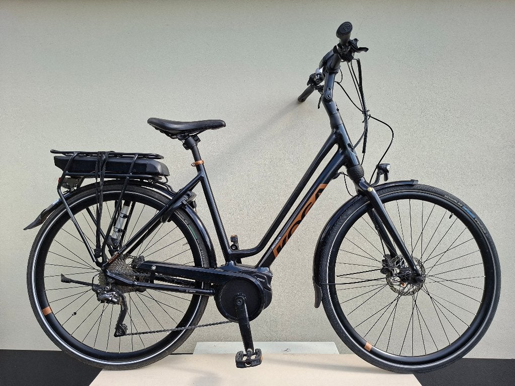 E-bike damesfiets, Fietsen en Brommers, Elektrische fietsen, Gebruikt, 51 tot 55 cm, 50 km per accu of meer, Ophalen