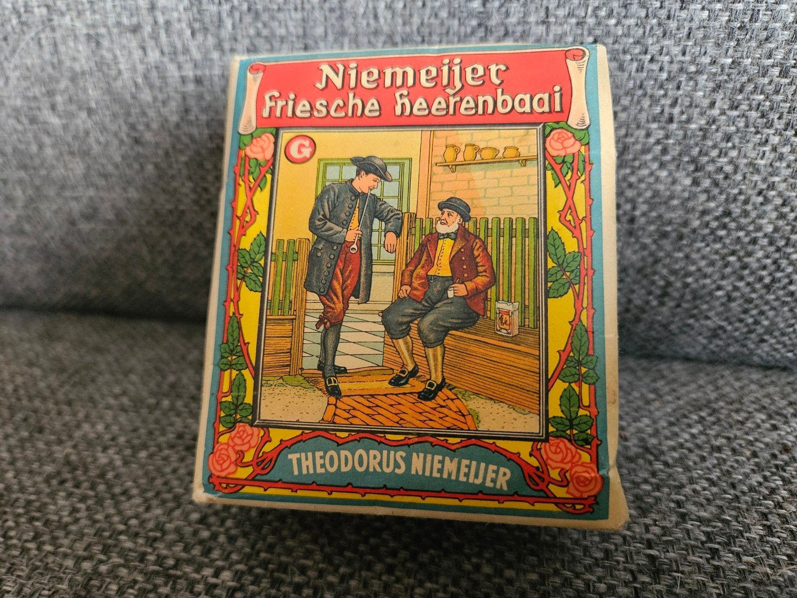 Niemeyer Friesche Heerenbaai Tabaksdoos 50 gram, Ophalen of Verzenden, Zo goed als nieuw, Verpakking