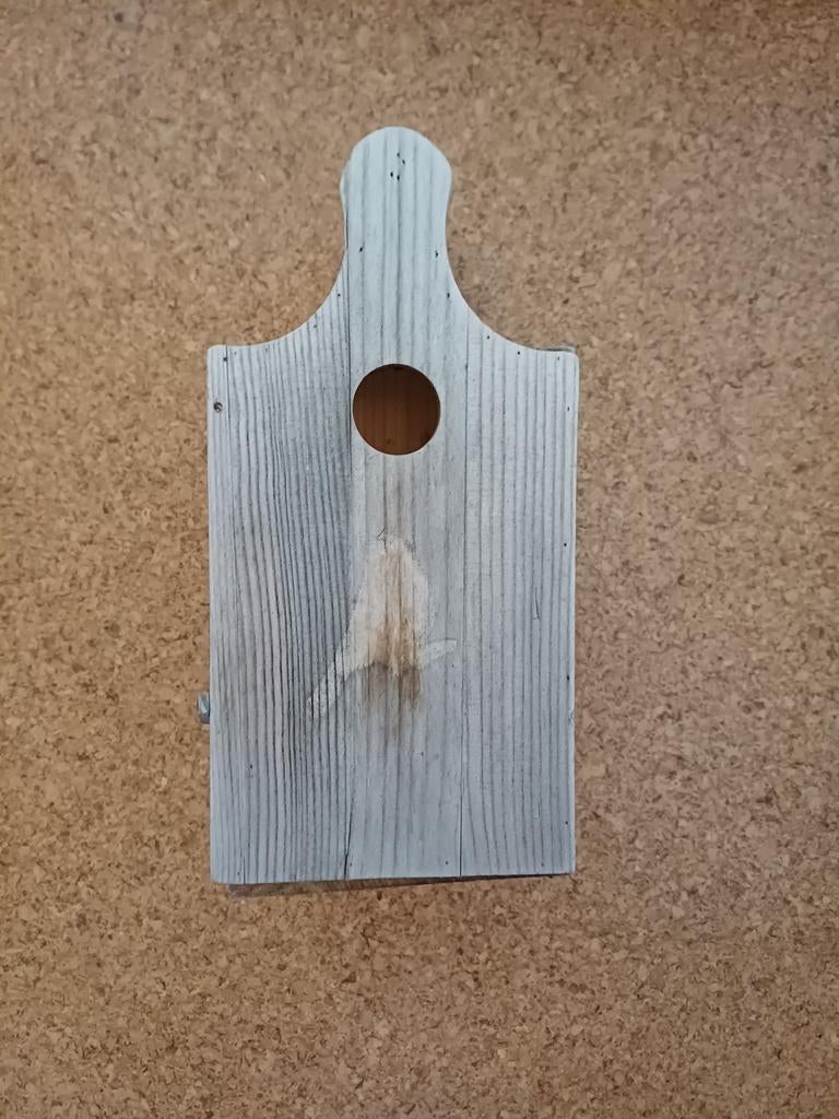 Vogelhuisje gratis, wel zelf repareren, Tuin en Terras, Vogelhuisjes en Vogelbaden, Ophalen, Gebruikt