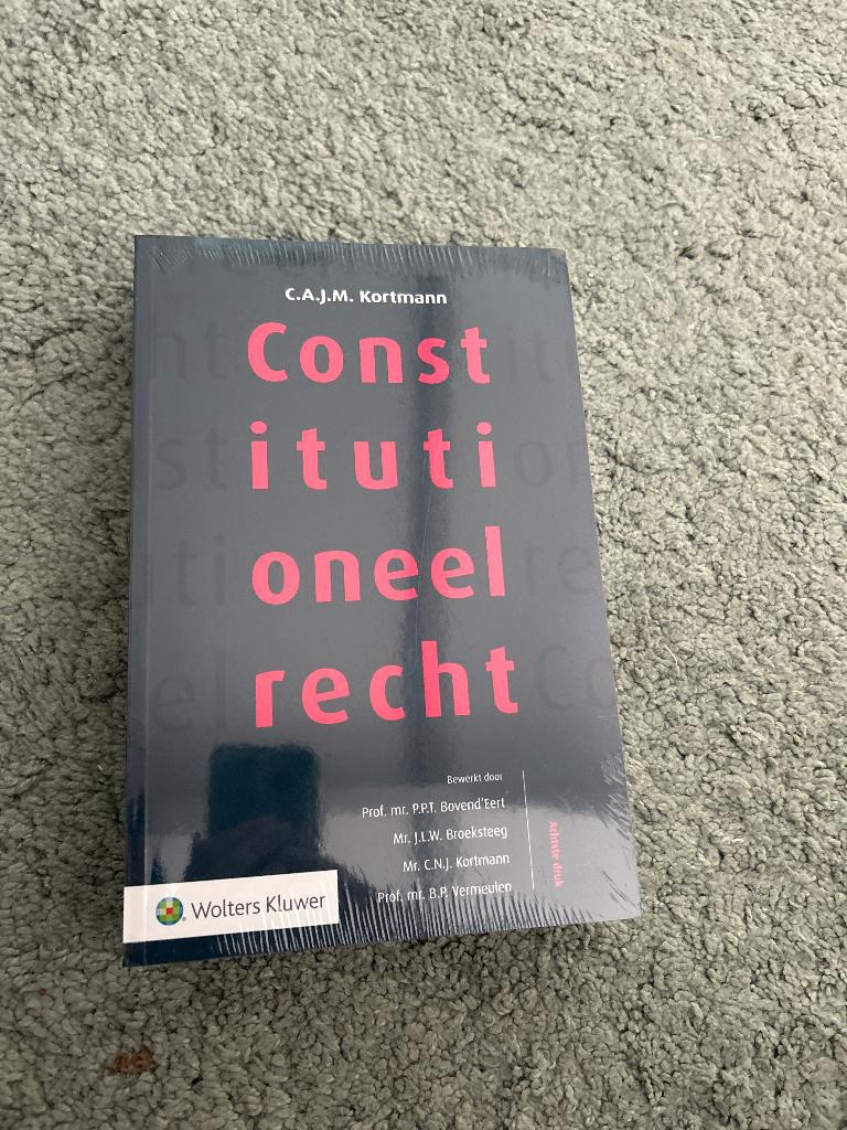 Constitutioneel recht van C.A.J.M. Kortmann, Overige vakken, Nieuw, Ophalen of Verzenden, C.A.J.M. Kortmann