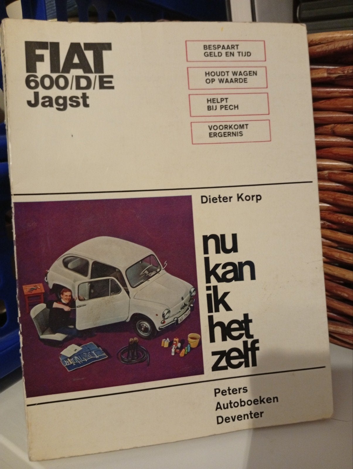 Fiat 600 Nu kan ik het zelf autoboek., Auto diversen, Ophalen of Verzenden