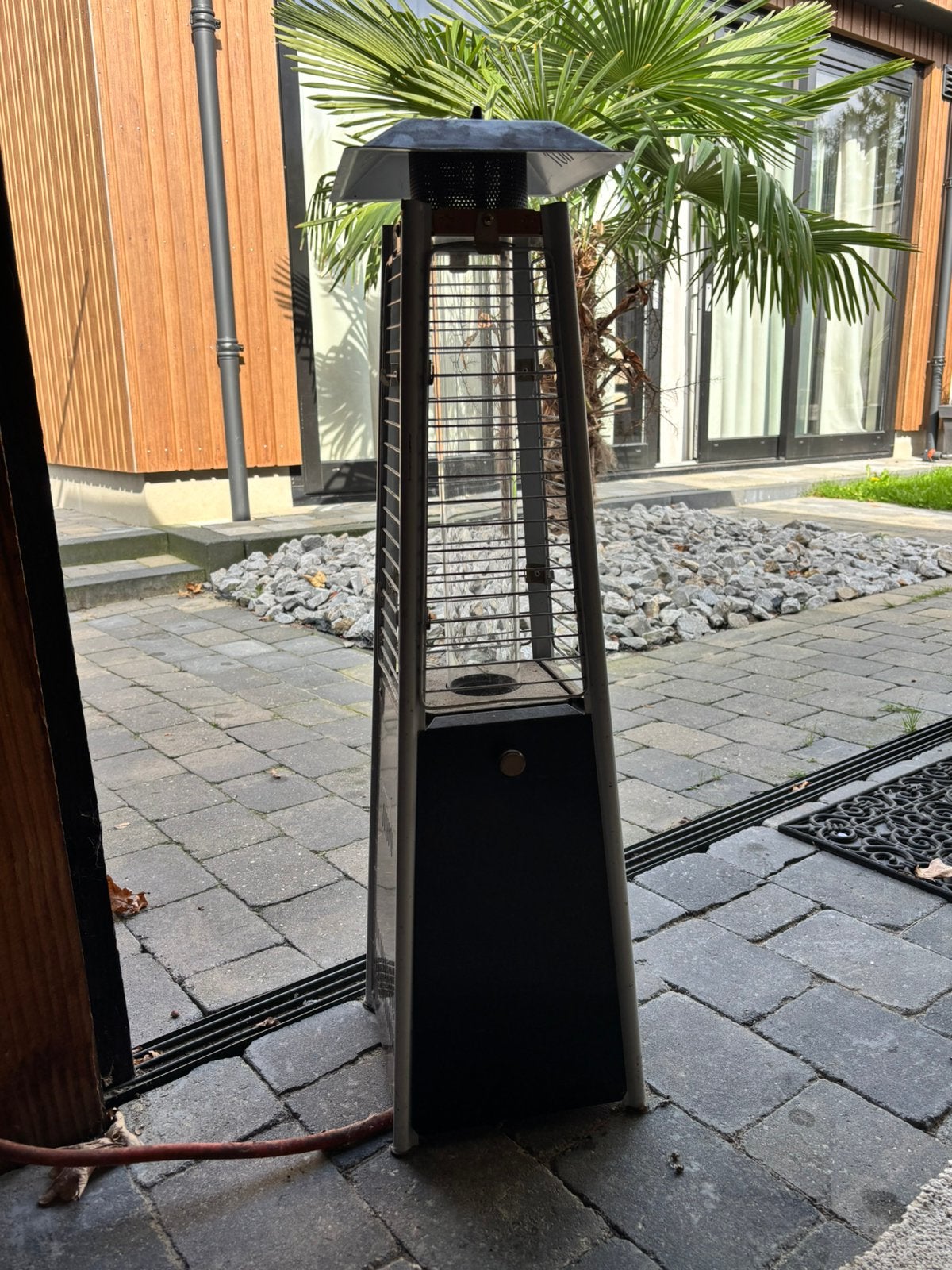 Terrasverwarmer, Tuin en Terras, Ophalen, Zo goed als nieuw, Gas, Vloer