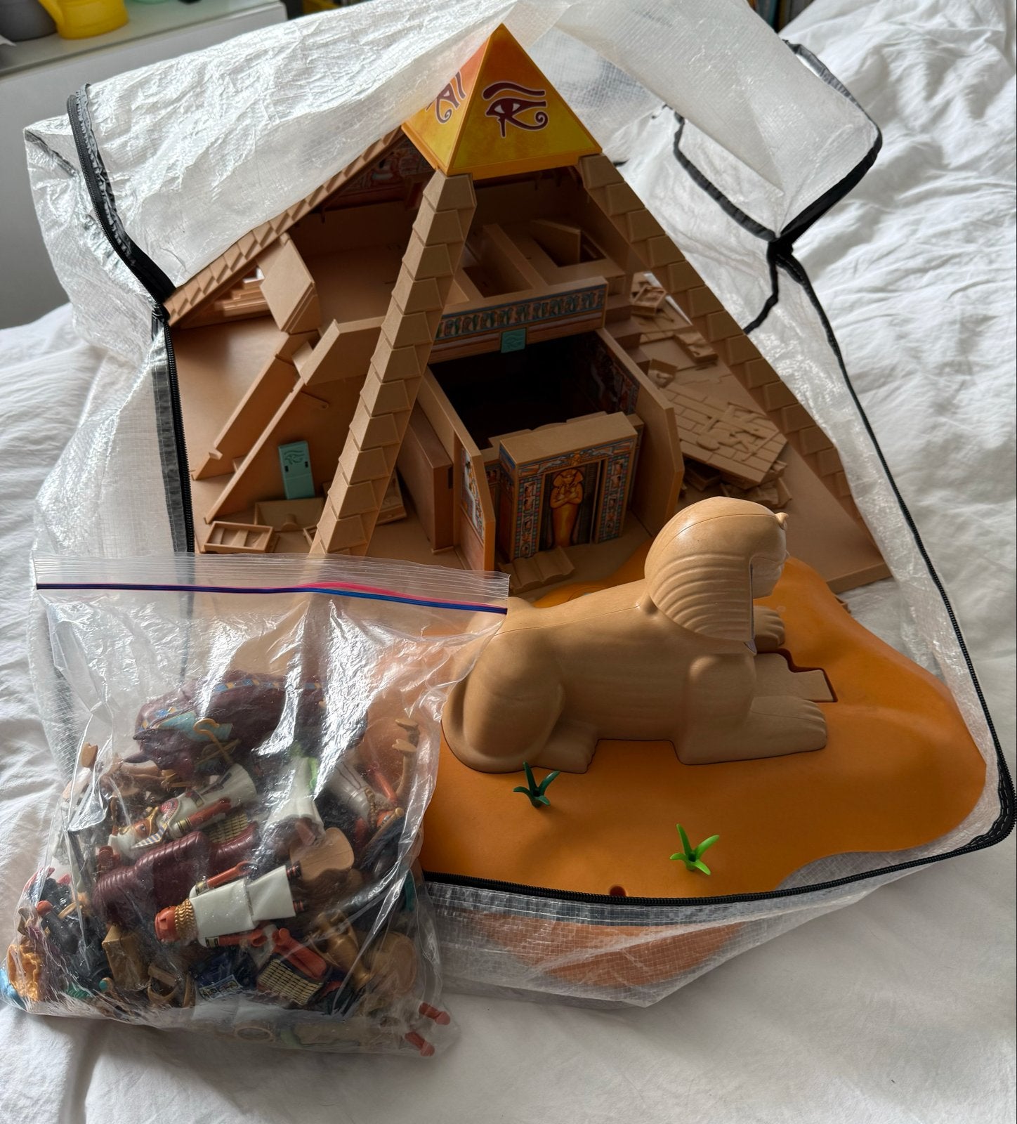 Playmobil Piramide met Sfinx en veel accessoires, Ophalen of Verzenden, Gebruikt, Jongen of Meisje