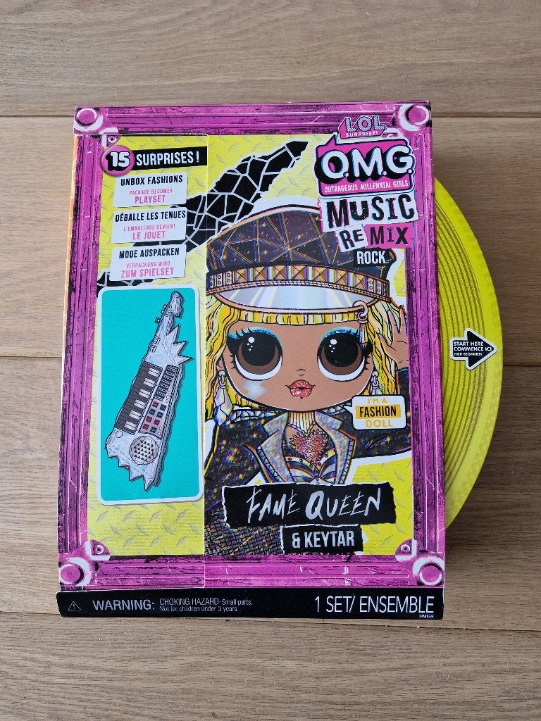 L.O.L. Surprise! OMG Remix Rock Fame Queen – Modepop, Ophalen of Verzenden, Zo goed als nieuw, Overige typen