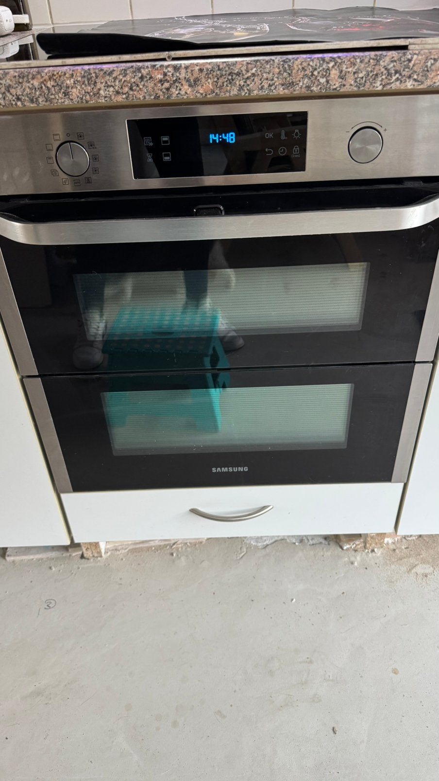 Samsung Duel kook oven NV75N5671RS, Witgoed en Apparatuur, Ophalen, Hete lucht, 60 cm of meer, Inbouw
