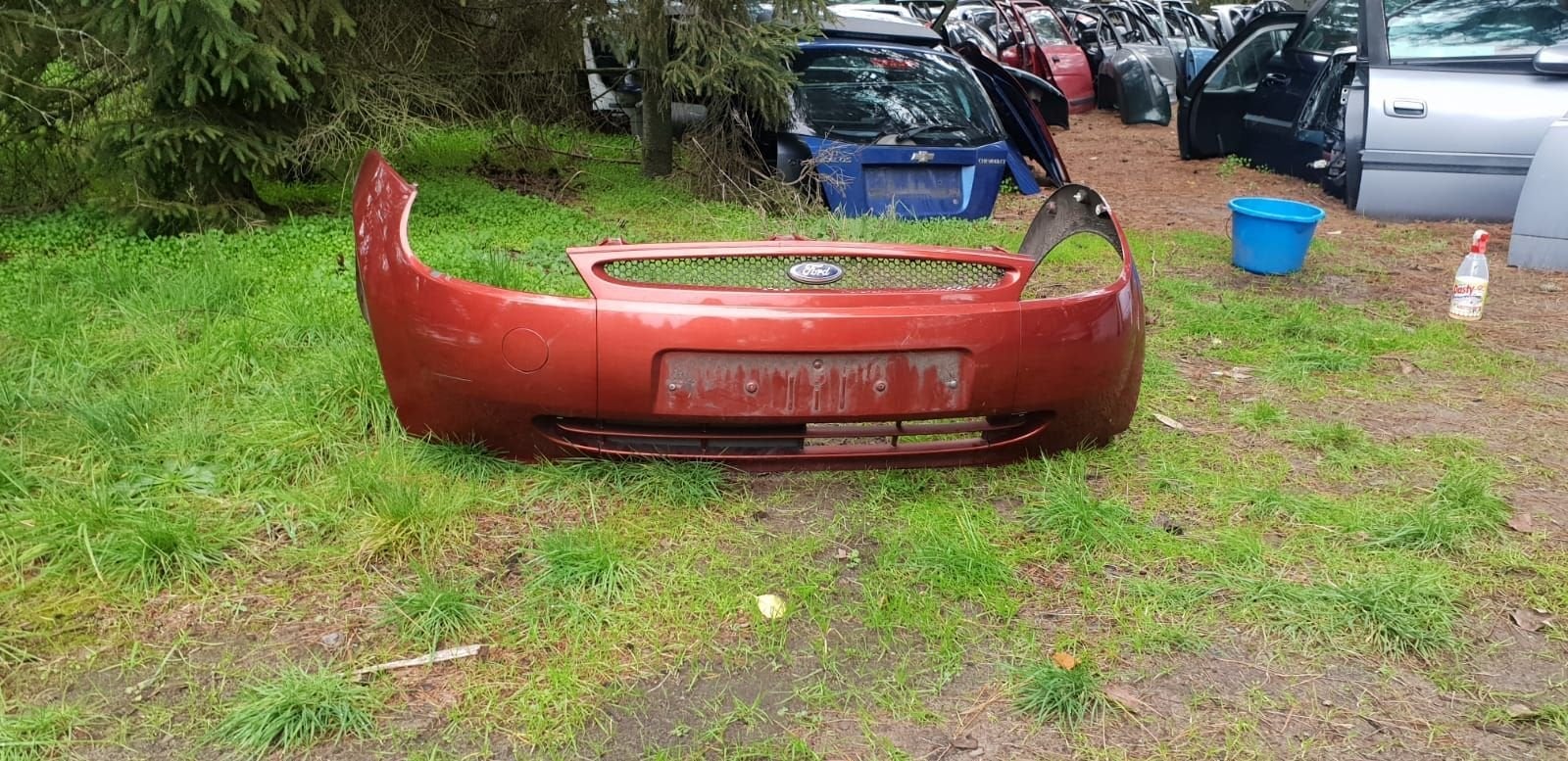 FORD KA VOORBUMPER BJ 97 TOT 2005, Gebruikt, -, Voor, -
