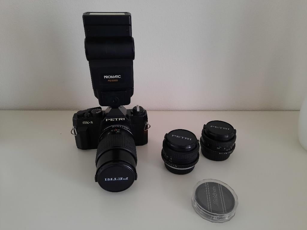 VINTAGE SPIEGELREFLEX CAMERA PETRI GX-1, Ophalen of Verzenden, Gebruikt, Spiegelreflex, Overige Merken