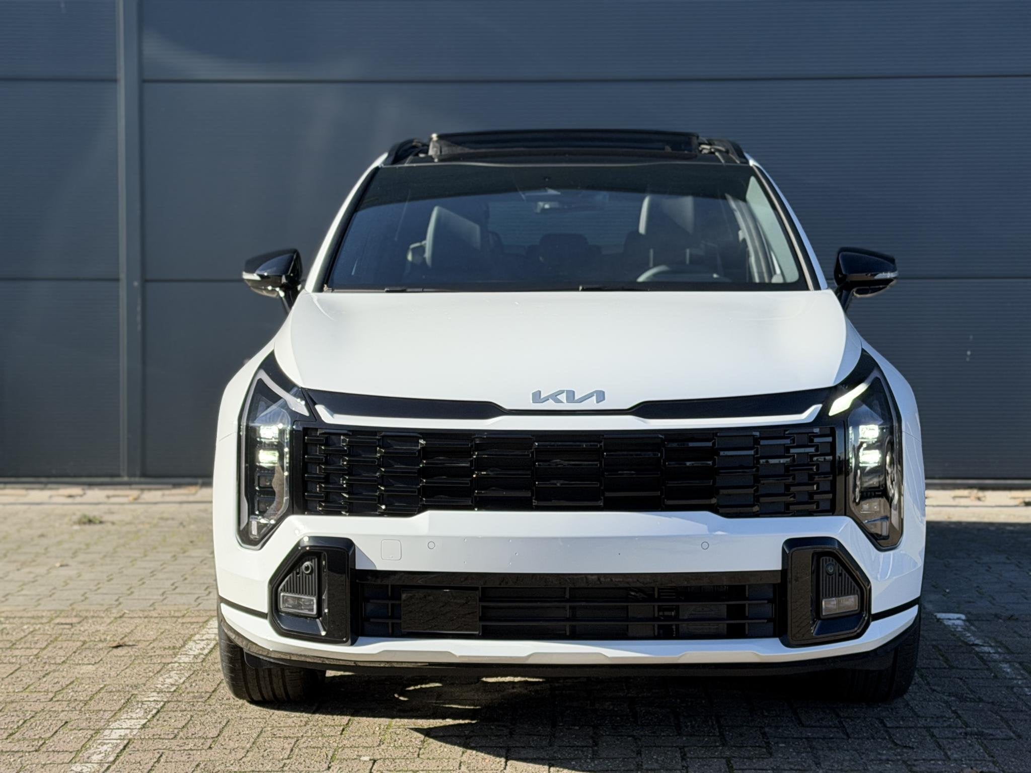 Kia Sportage 1.6 T-GDi Hybrid GT-Line | Panoramaschuifdak |, Auto's, 4 cilinders, Wit, Startonderbreker, SUV of Terreinwagen