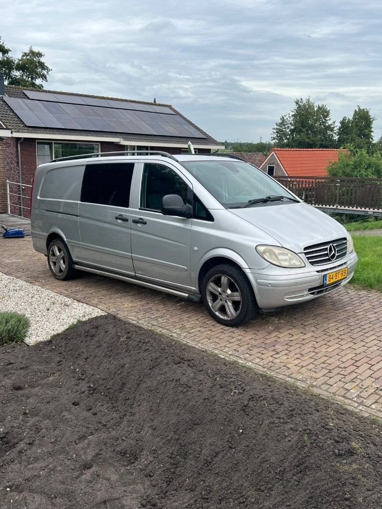 Mercedes-Benz Vito 2.1 111 CDI DC 2005, 4 cilinders, Overige kleuren, 6 stoelen, Zilver of Grijs