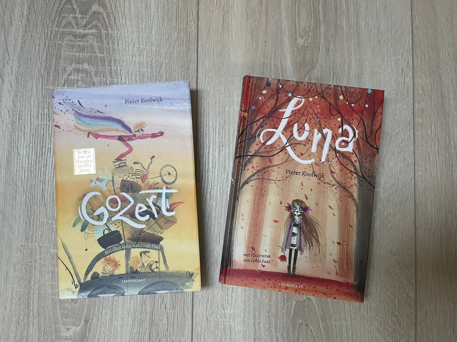 2x Pieter Koolwijk: Gozert & Luna, Boeken, Verzenden, Zo goed als nieuw