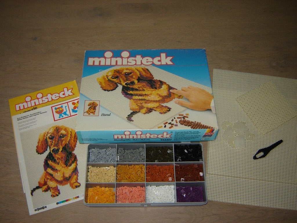 MINISTECK DOOS MET VEEL ACCESSOIRES (1) !!, Ophalen of Verzenden, Zo goed als nieuw, Box-set