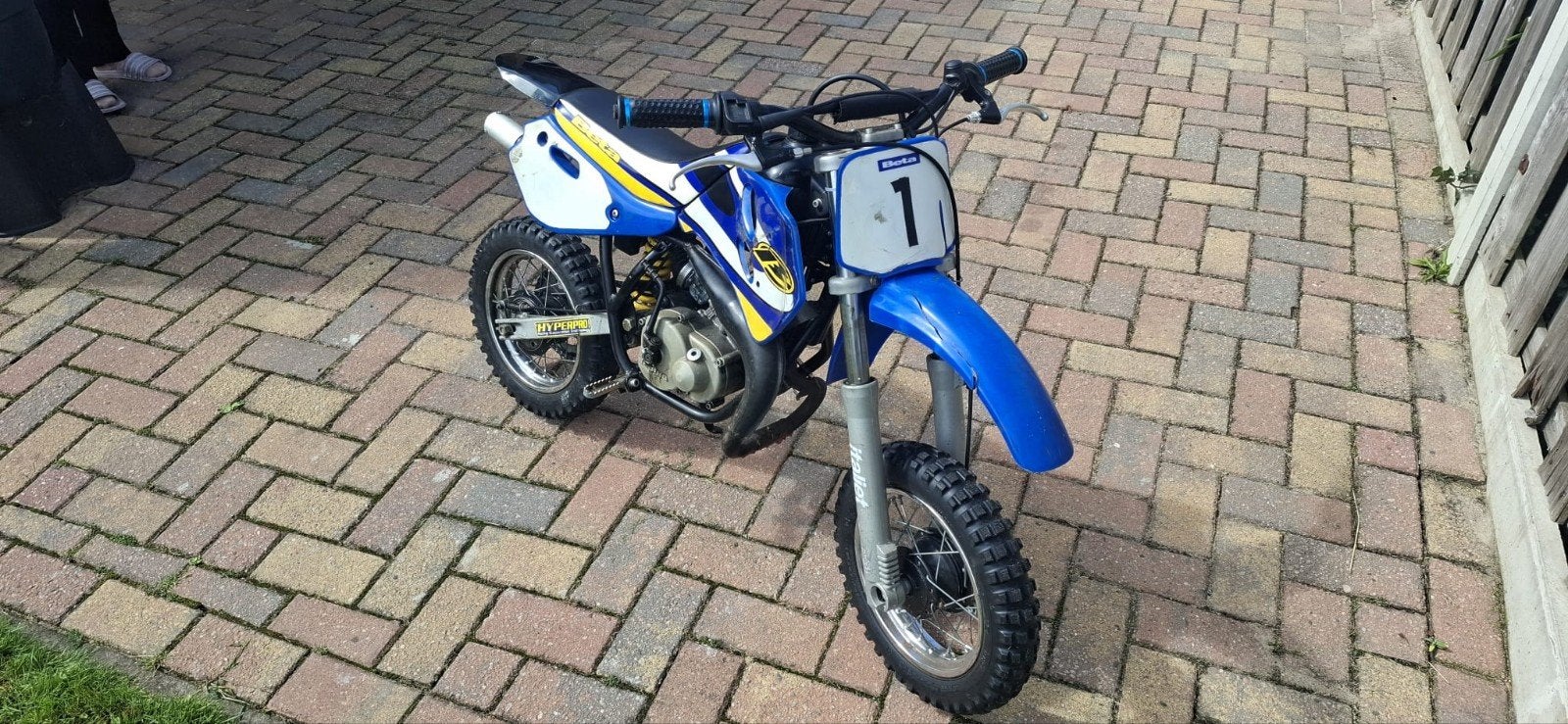 Beta R10 Dirtbike - Perfect voor jonge rijders!, Ophalen, Gebruikt, Beta, Schijfrem