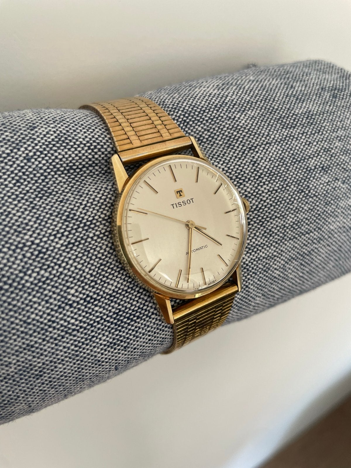 Vintage Tissot Automatic Polshorloge - 14K goud, Overige merken, Gebruikt, Polshorloge, Overige materialen