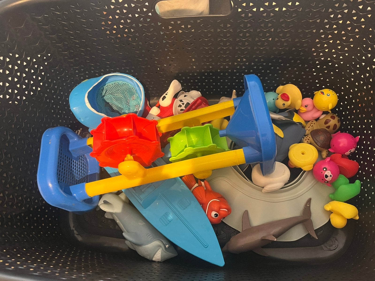 Gratis kinder bad speelgoed., Ophalen, Zo goed als nieuw, Elektrisch, Overige merken