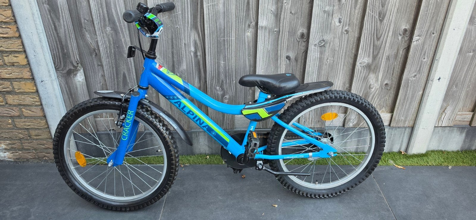 Alpina Cracker 20 inch jongensfiets | nieuwe banden, Ophalen, Schijfrem, 16 tot 20 inch, Gebruikt