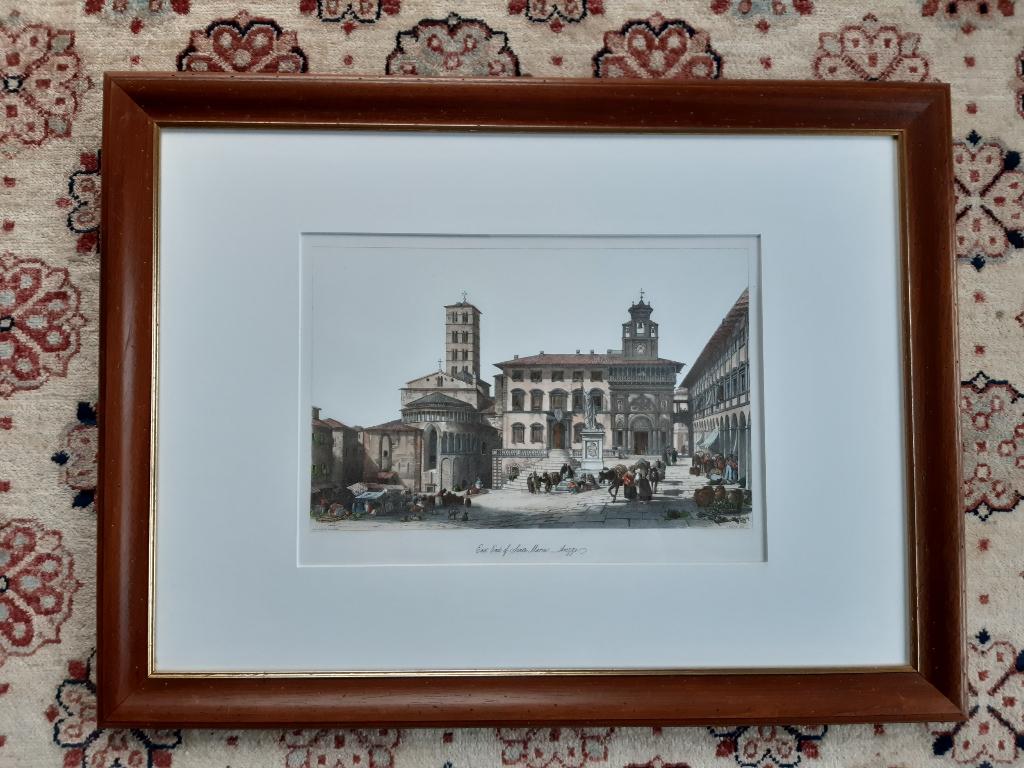 Lithografie Arezzo, Antiek en Kunst, Kunst | Litho's en Zeefdrukken, Ophalen