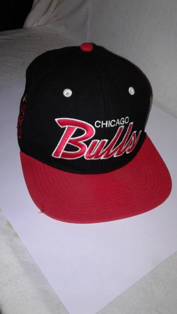 Mitchell & Ness nba Chicago bulls pet cap rood zwart, Mitchell & Ness, Pet, Gedragen, One size fits all