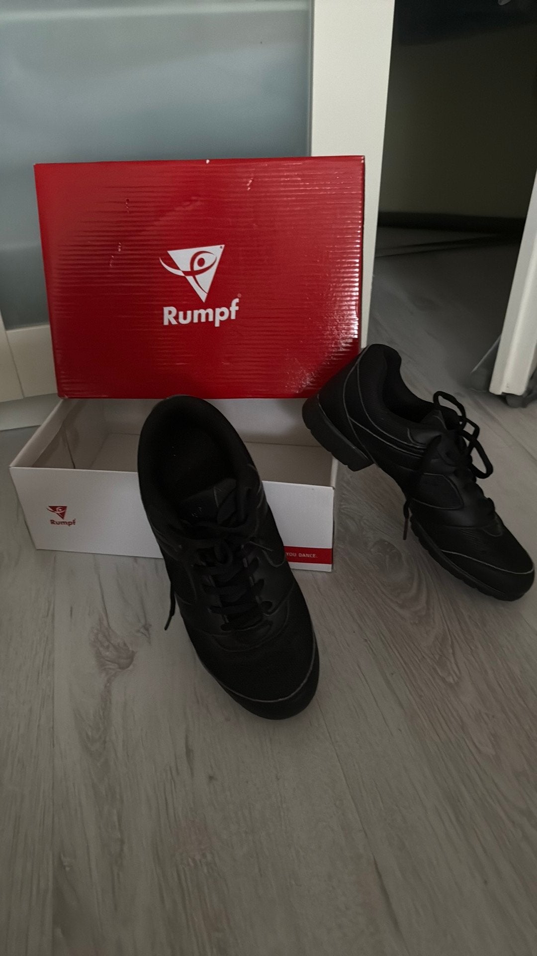 Rumpf Dansschoenen Zwart - Maat 38, Ophalen, Nieuw, Zwart, Dansschoenen