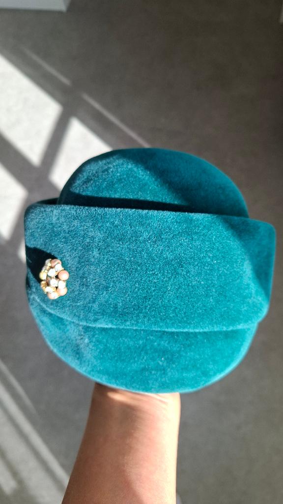 Art deco dames hoed origineel jaren '20, Ophalen of Verzenden, Dames