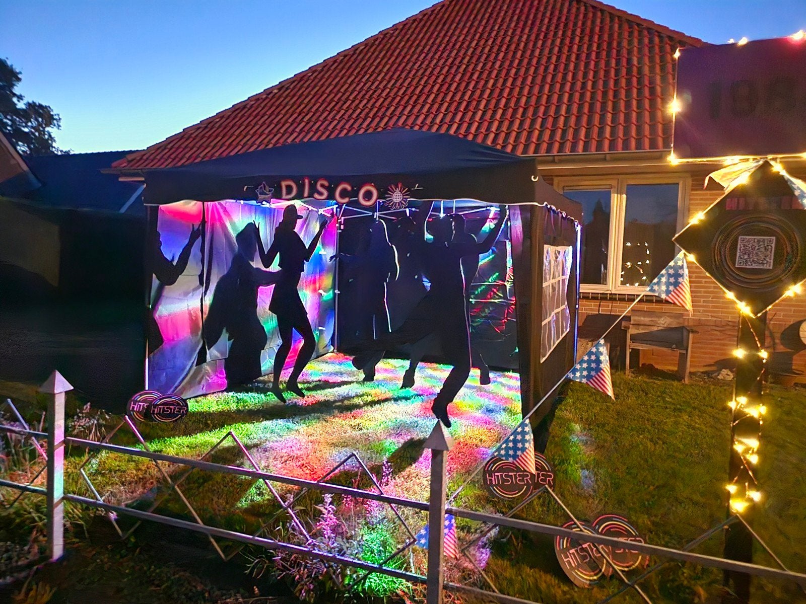 Straatversiering: Dancing in the dark, Ophalen of Verzenden, Zo goed als nieuw, Overige