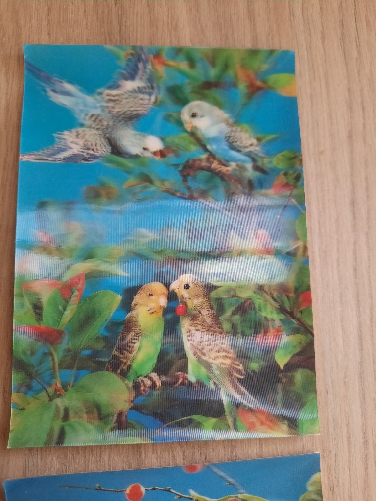 3d postkaarten jaren 70, Ophalen of Verzenden, 1960 tot 1980, Ongelopen, Overige thema's