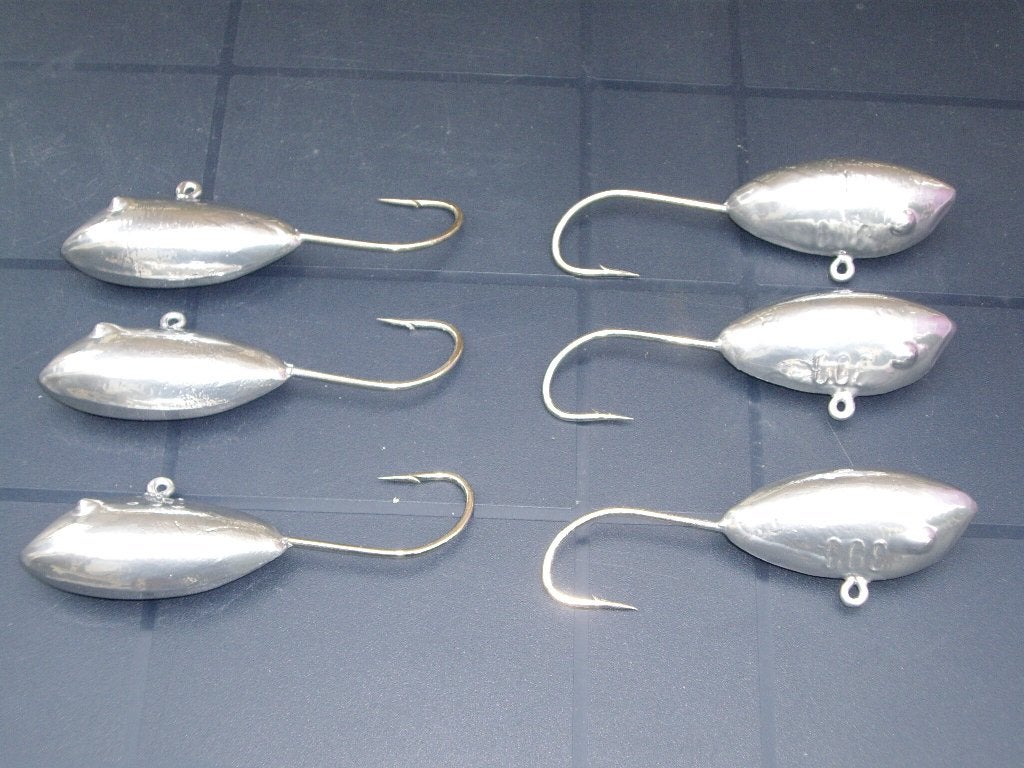 ovalen loodkoppen in 250 en 300gr, 8/0, 9/0, 10/0, Ophalen of Verzenden, Nieuw, Dobber of Lood