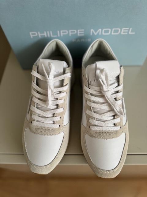Sneaker Philippe Model sneaker, mt 37 wit, kalfsleer NIEUW!!, Verzenden, Wit, Nieuw, Sneakers of Gympen