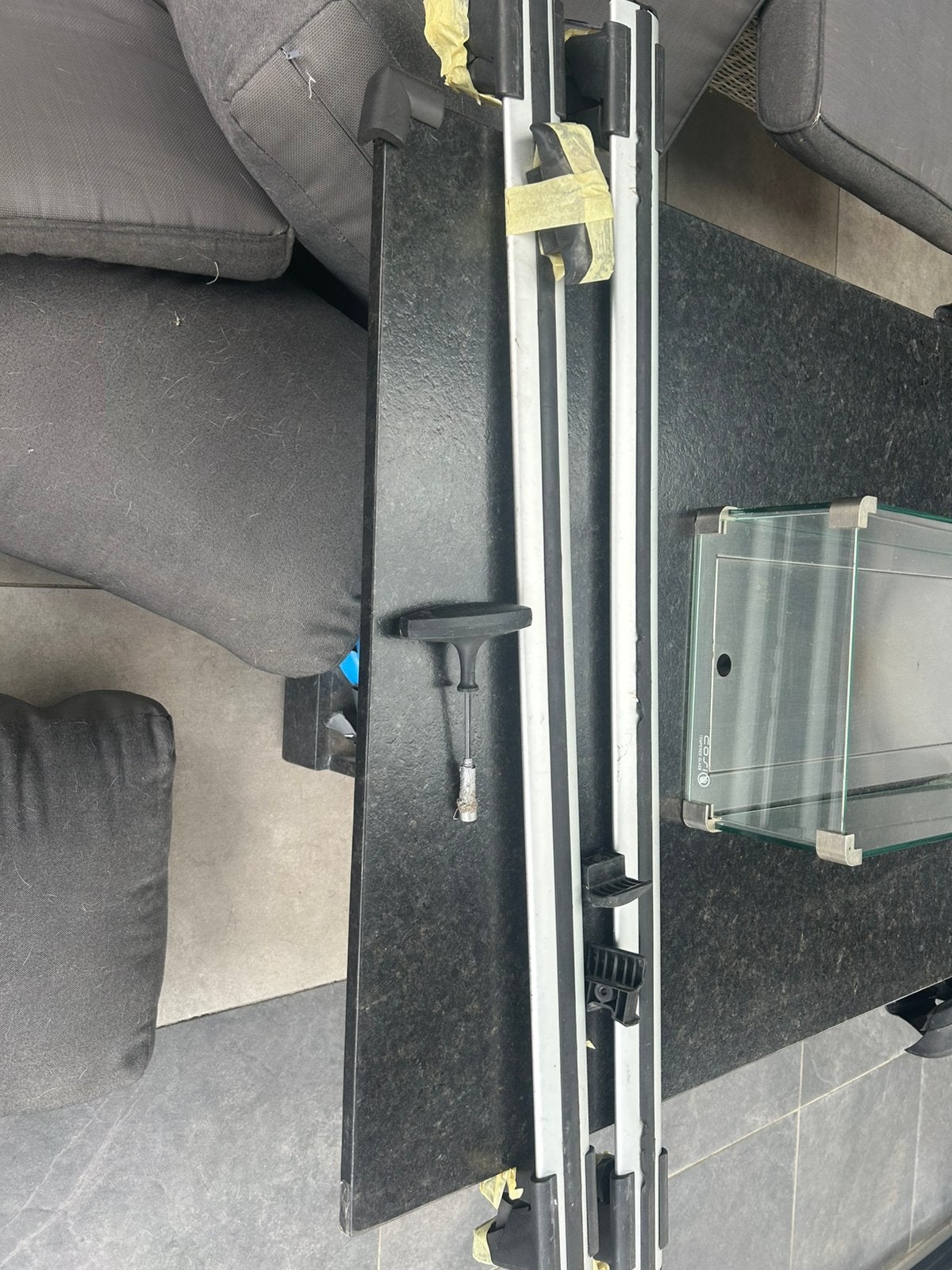 Te koop hyundai tucson 2018 dakdragers, Ophalen, Gebruikt