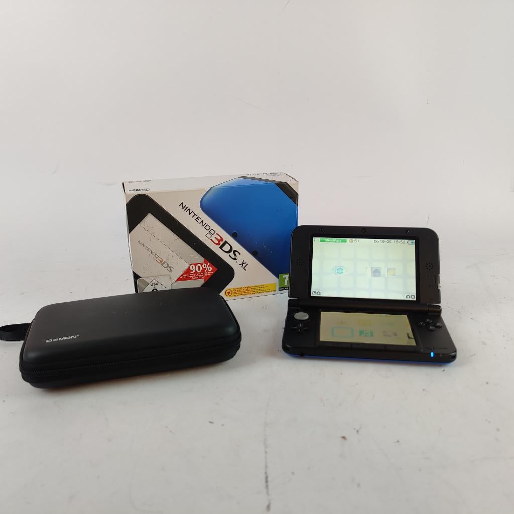 Nintendo 3DS XL in doos + oplader || Nu voor €249.99!, 1 speler, Racen en Vliegen, Ophalen of Verzenden, Zo goed als nieuw