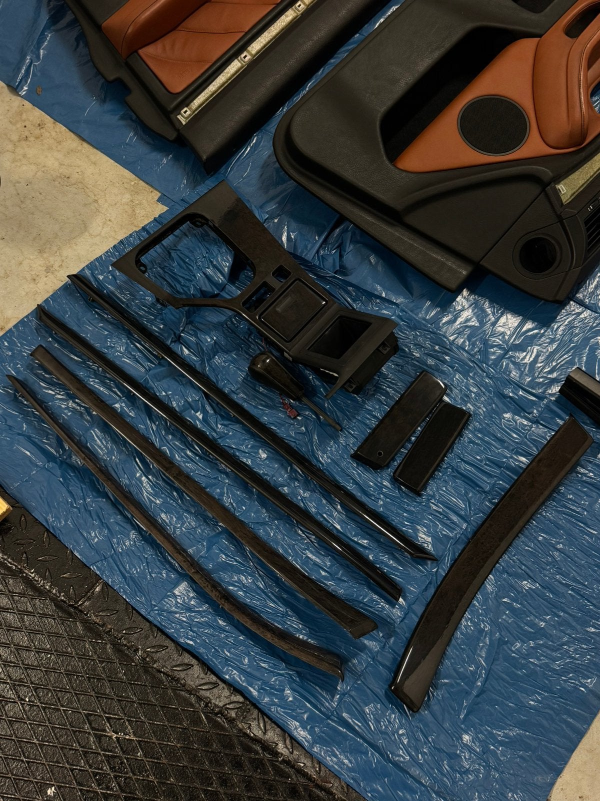 BMW E39 Birke Anthrazit / Black Birch individual, Ophalen, Gebruikt, BMW
