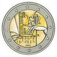 2 Euro Italie 2009 - Louis Braille - UNC, Postzegels en Munten, Munten | Europa | Euromunten, Verzenden, Italië, 2 euro, Losse munt