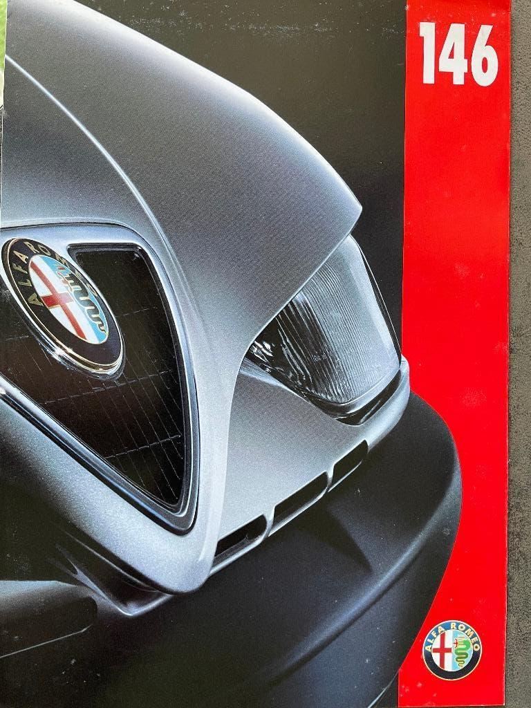 Folder van Alfa Romeo 146, 1997, Ophalen of Verzenden, Zo goed als nieuw, Alfa Romeo