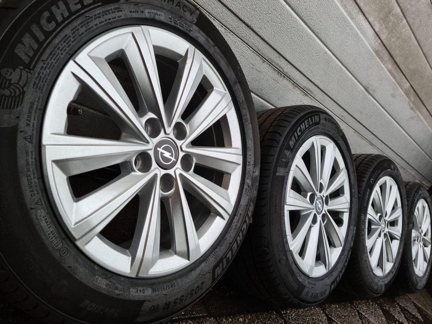 Nieuwe set 16 inch Opel Astra L velgen Michelin zomerbanden, Auto-onderdelen, Banden en Velgen, -, Banden en Velgen, Nieuw, Zomerbanden