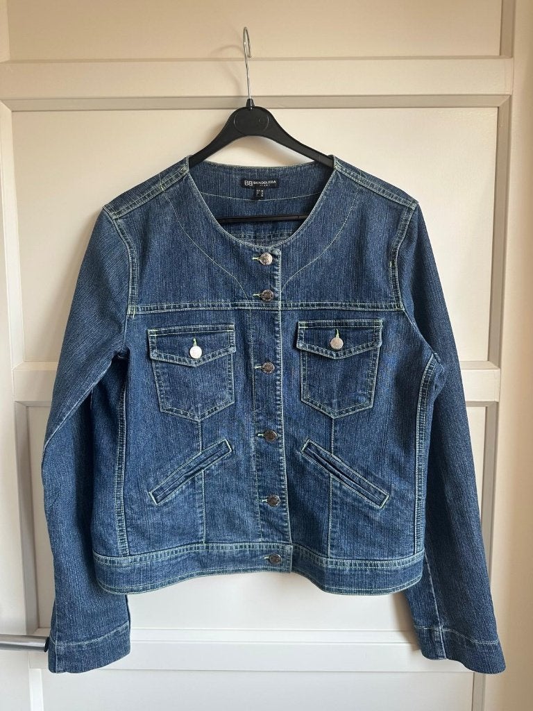 Spijkerjas Bandolera maat 42, Blauw, Maat 42/44 (L), Ophalen of Verzenden, Zo goed als nieuw