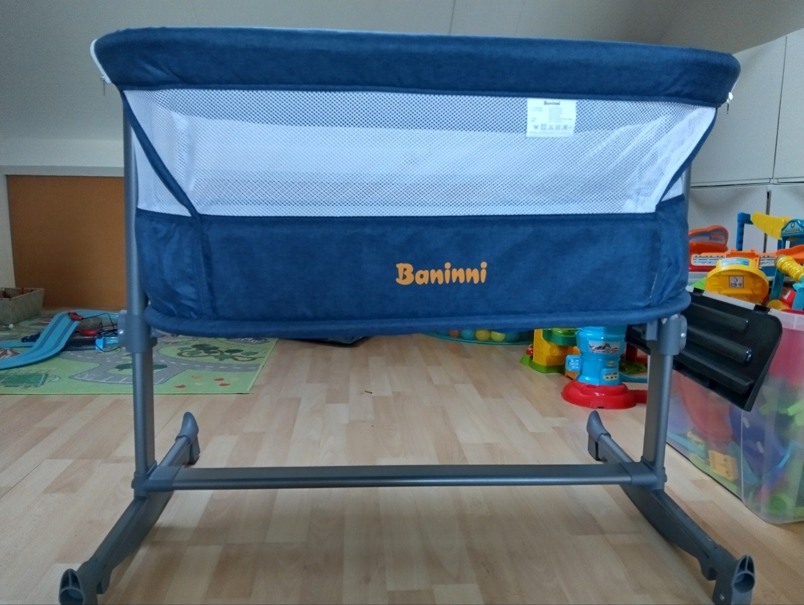 Cosleeper Baninni met banden, verstelbaar + beddengoed, Ophalen, Gebruikt, Wieg